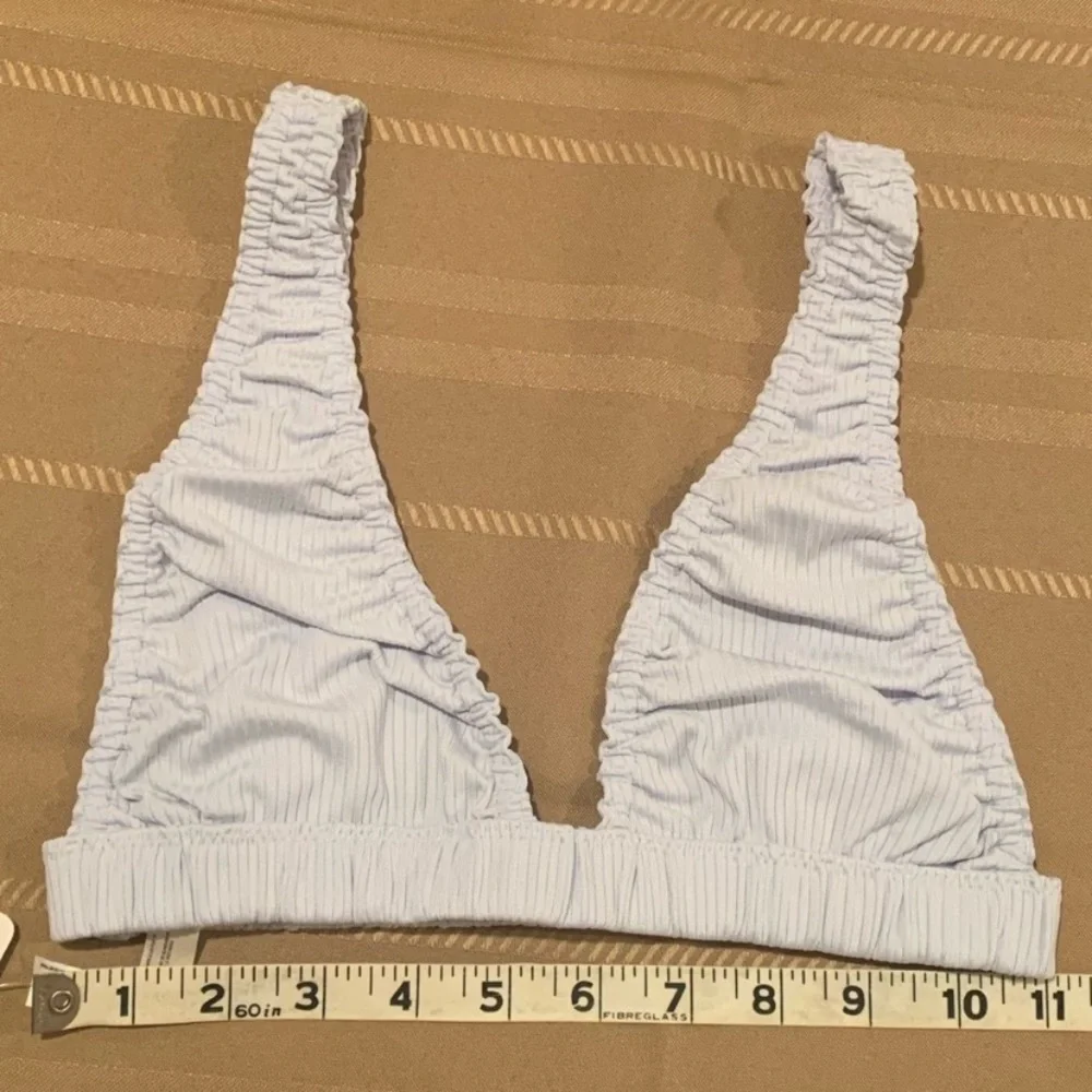 NWT Free People Wait & See Stripe Bralette. XS